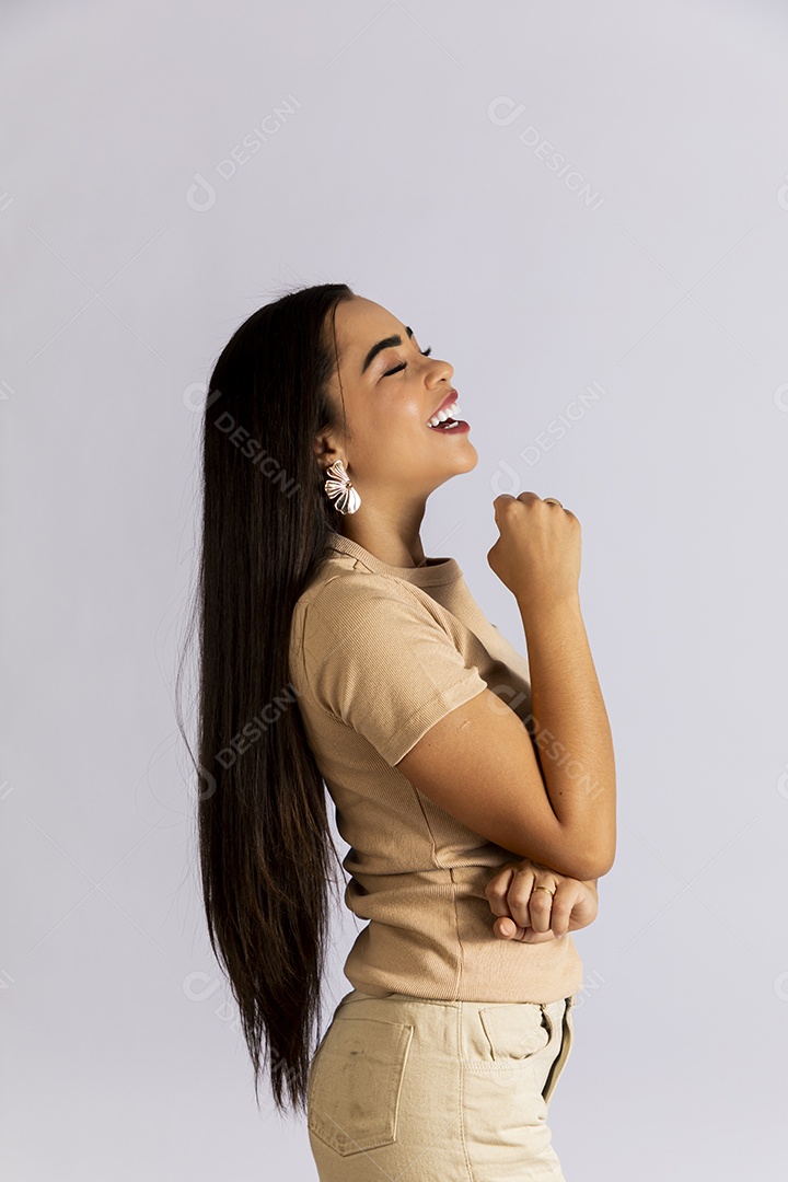 Mulher linda e estilosa