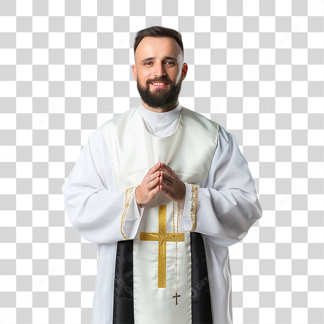 Padre Igreja PNG Transparente