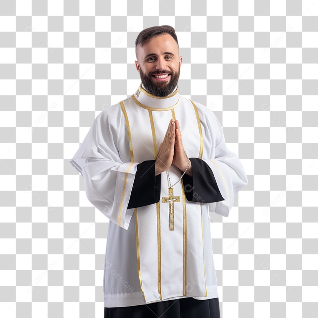 Padre Igreja PNG Transparente