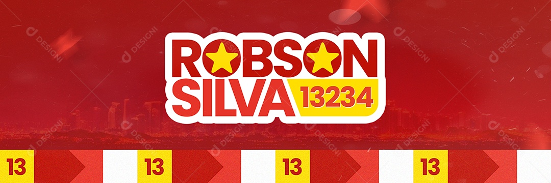 Campanha Eleitoral Política Prefeito Vereador Social Media PSD Editável