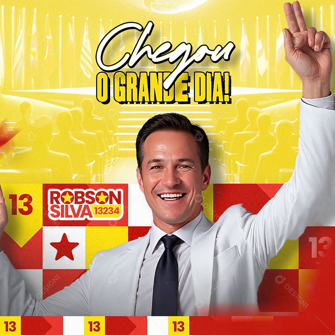 Political Election Campaign Mayor Alderman Social Media PSD Editable