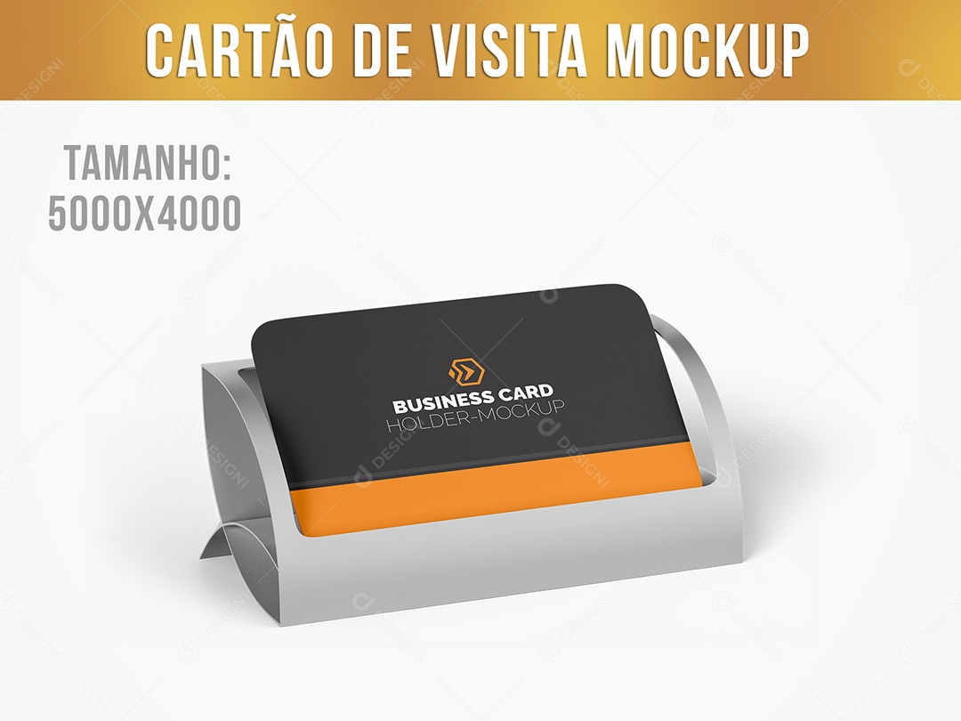 Cartão de Visita Mockup PSD Editável