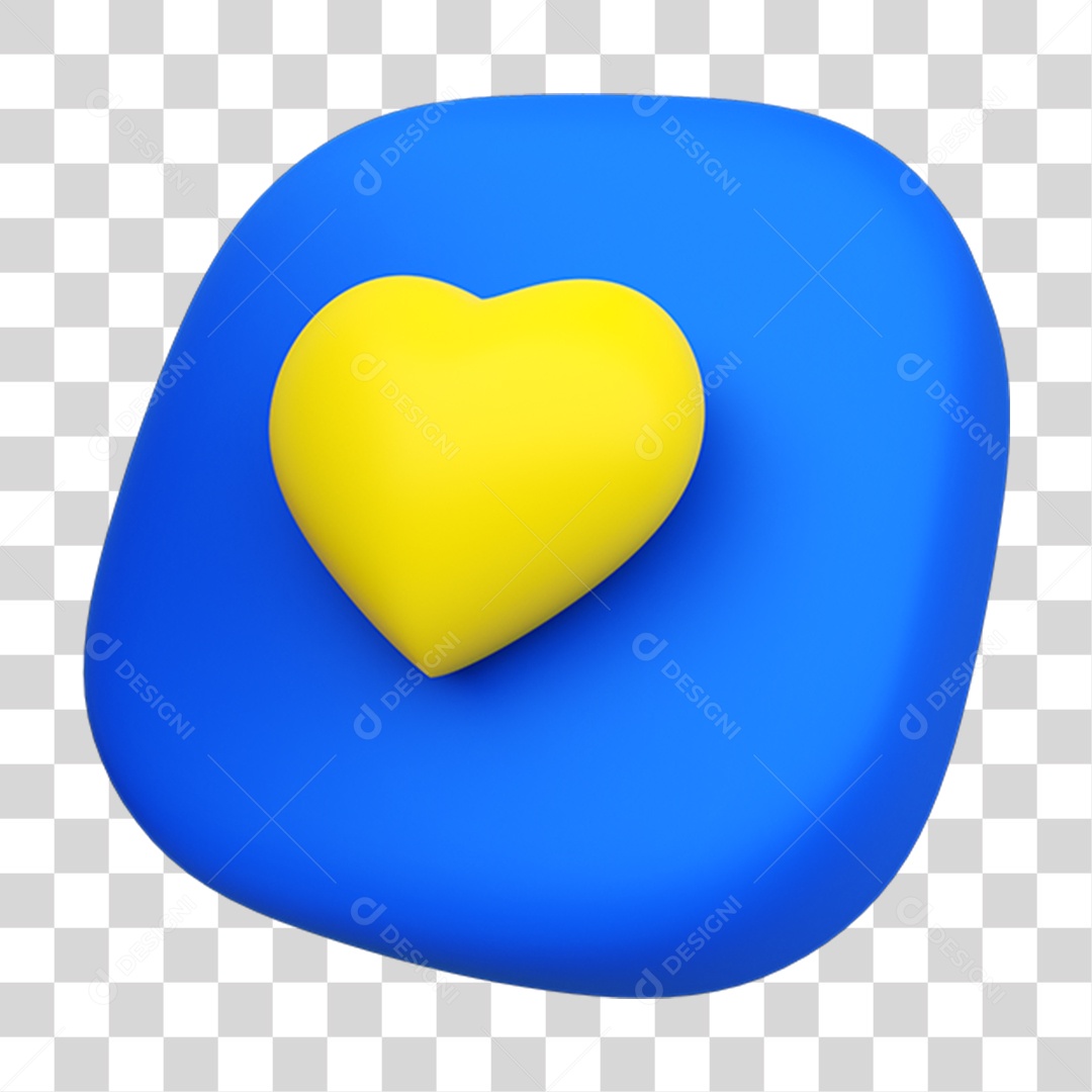 Caixa de Mensagem Coração PNG Transparente