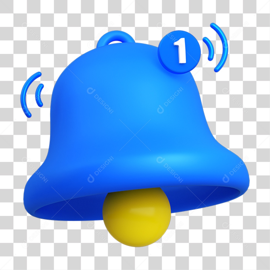 Sino de Notificação PNG Transparente