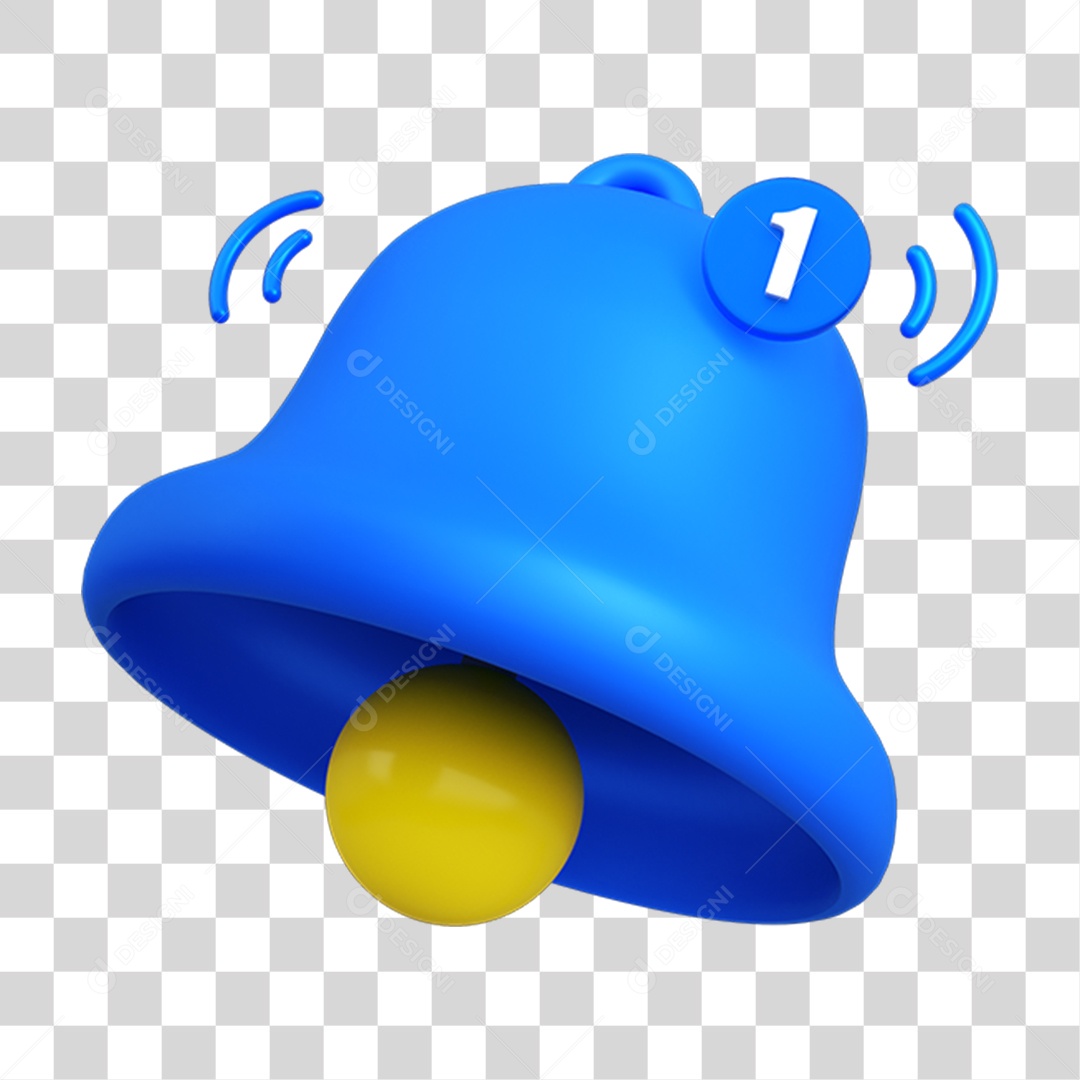 Sino de Notificação PNG Transparente