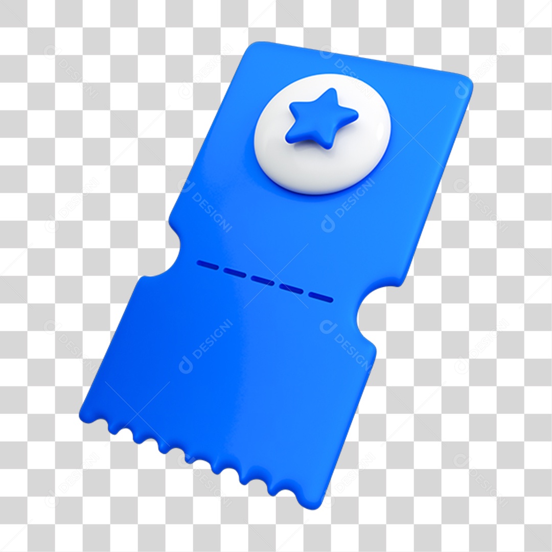 Elemento 3D Selo Etiqueta PNG Transparente