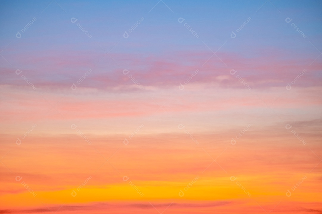 Fundo abstrato de um céu paradisíaco