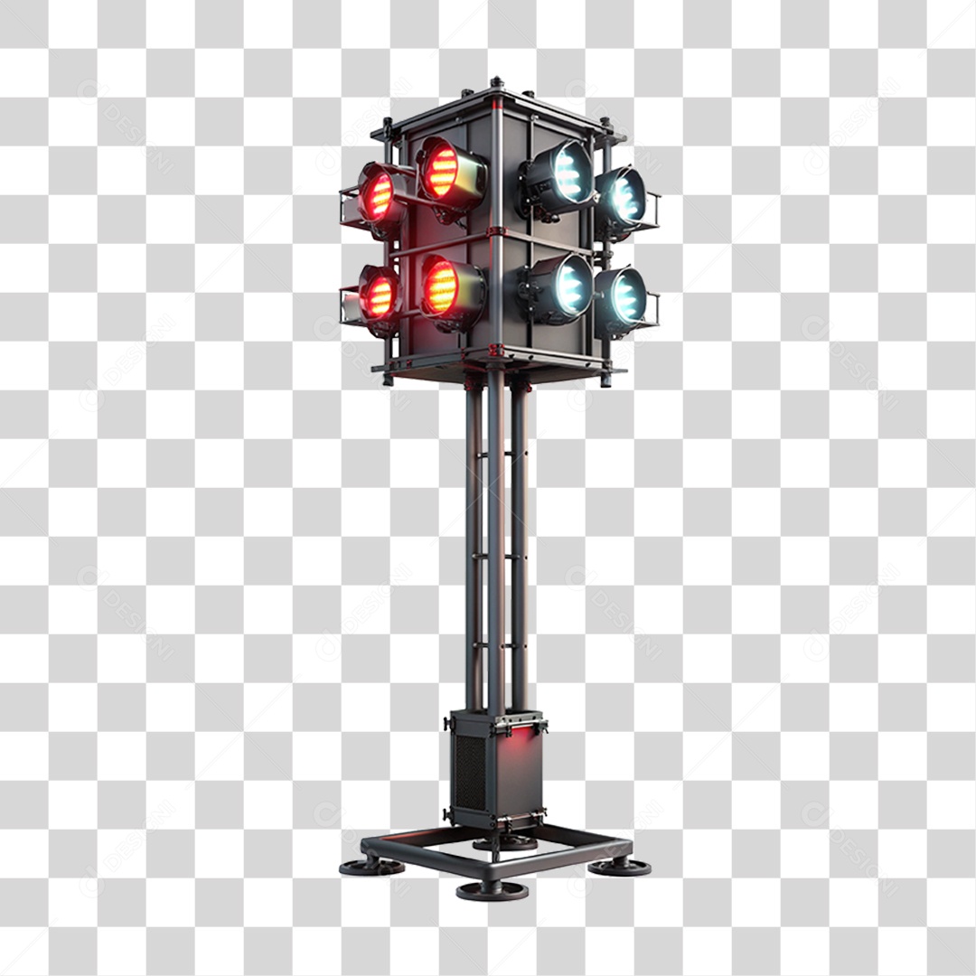 Holofotes Luzes Led PNG Transparente