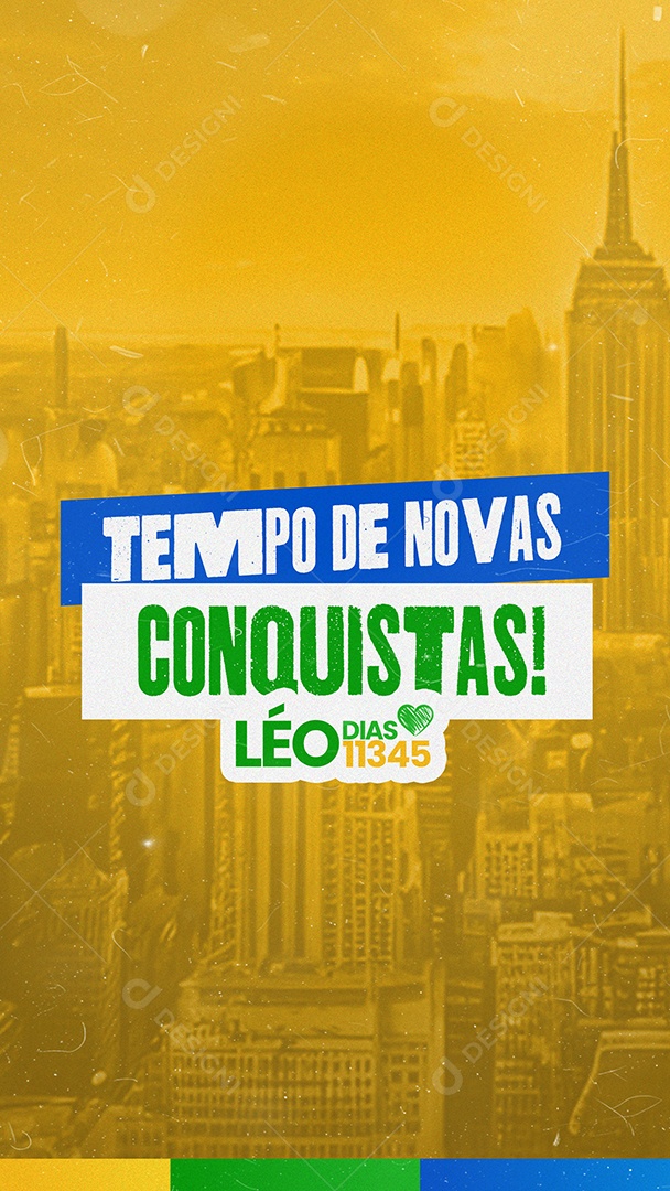 Politica Campanha Eleitoral Prefeito Vereador Social Media PSD Editável