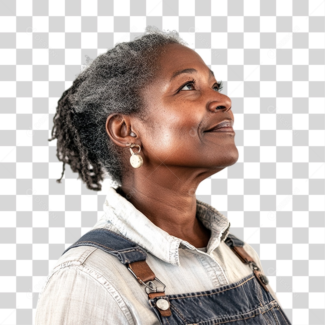 Trabalhador de Feira PNG Transparente