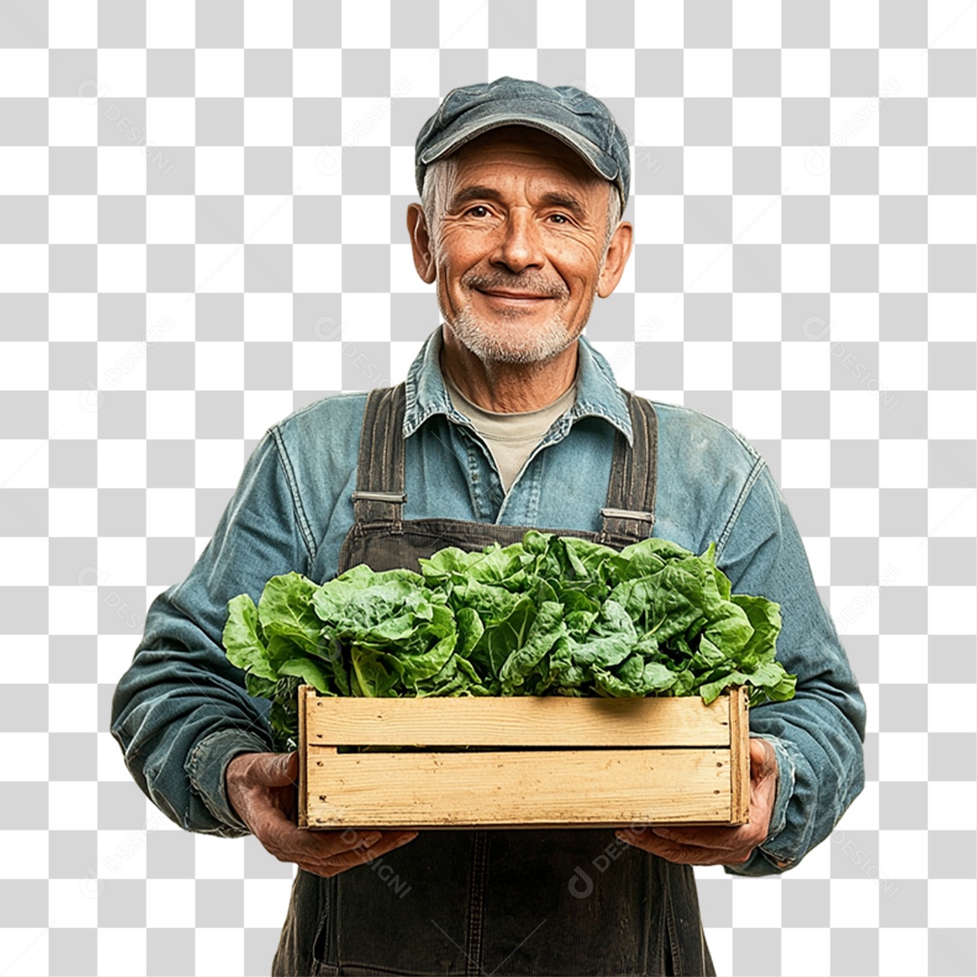 Trabalhador de Feira PNG Transparente