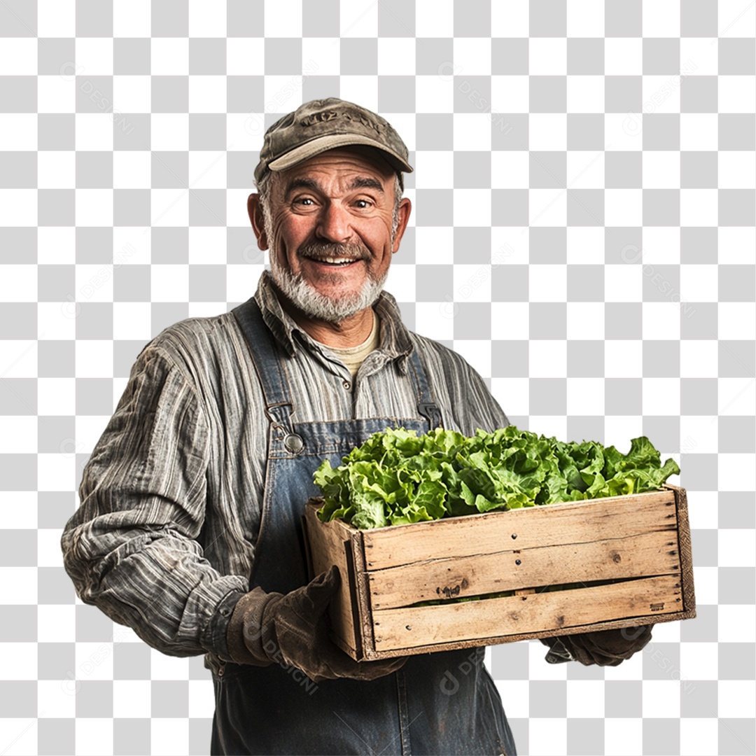 Trabalhador de Feira PNG Transparente