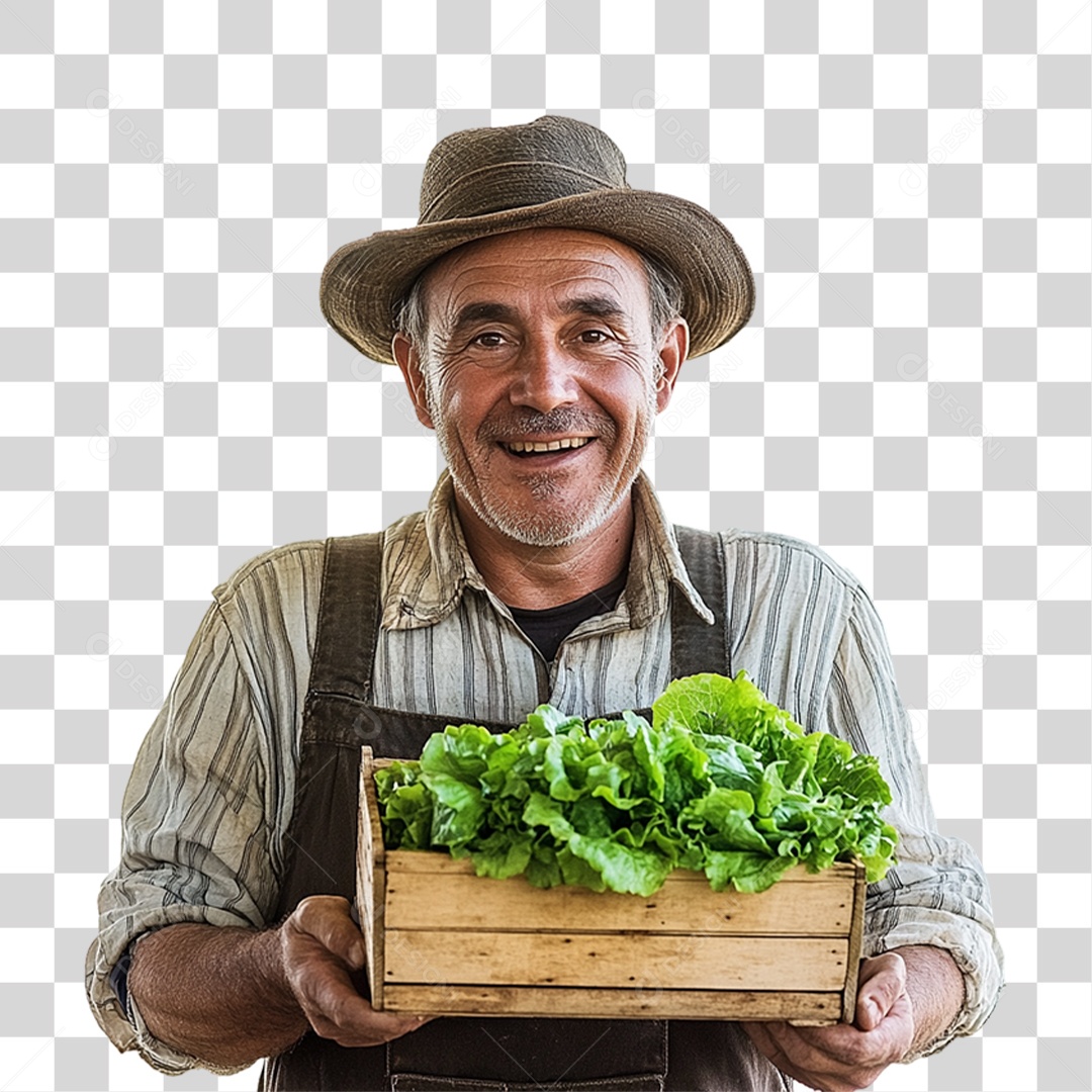 Trabalhador de Feira PNG Transparente
