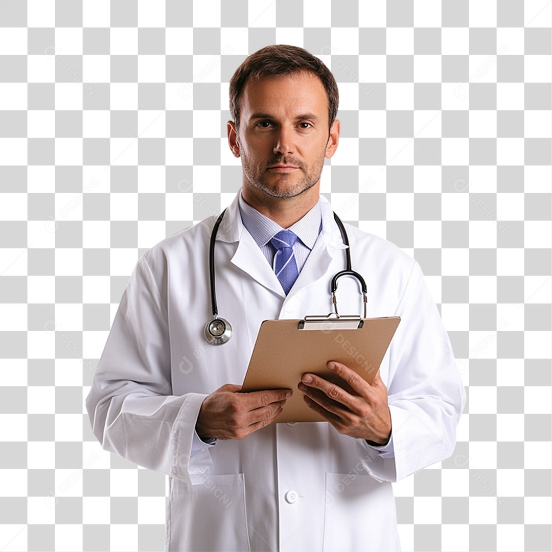 Médico Cardiologista PNG Transparente