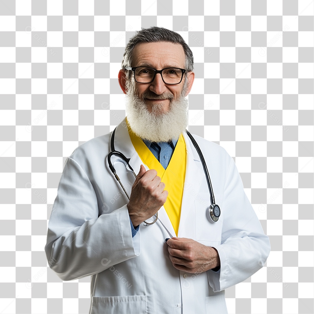 Médico Cardiologista PNG Transparente