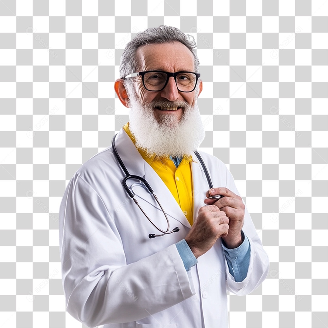 Médico Cardiologista PNG Transparente