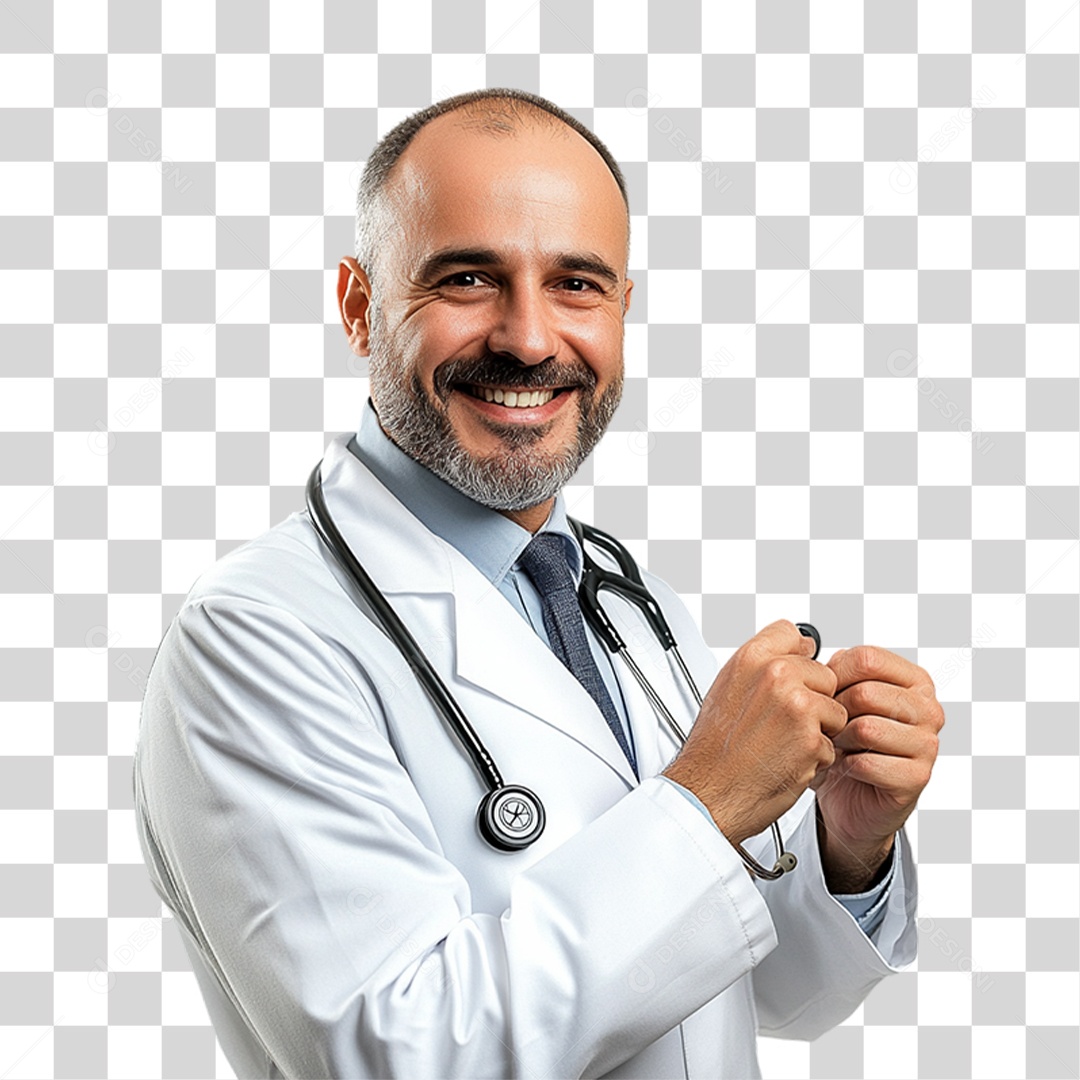 Médico Cardiologista PNG Transparente