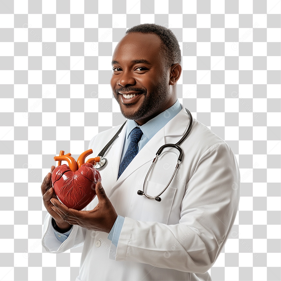 Médico Cardiologista PNG Transparente