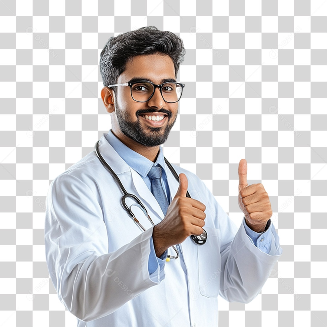 Médico Cardiologista PNG Transparente