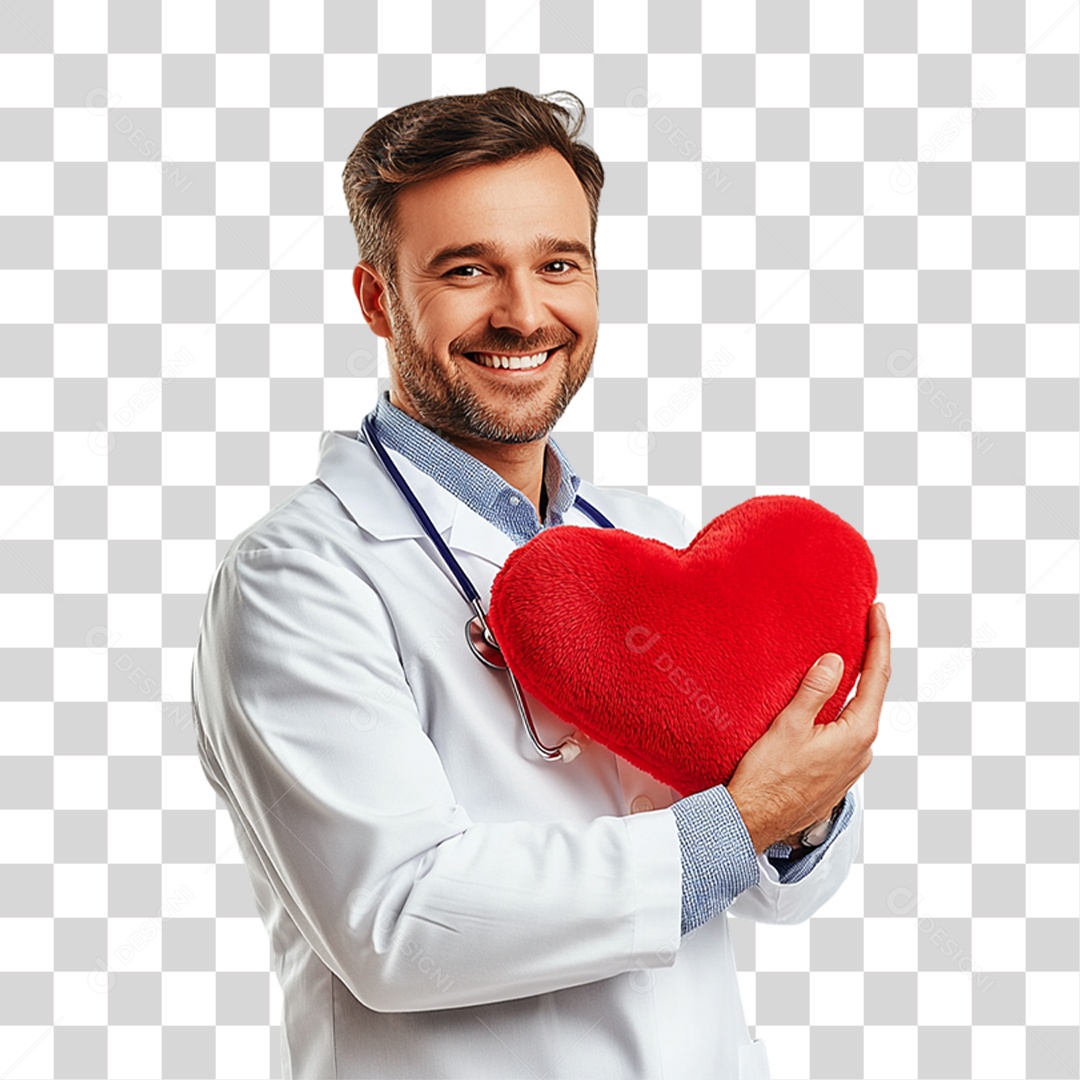 Médico Cardiologista PNG Transparente