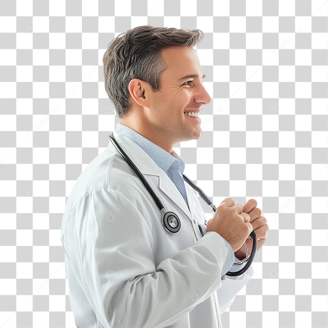 Médico Cardiologista PNG Transparente