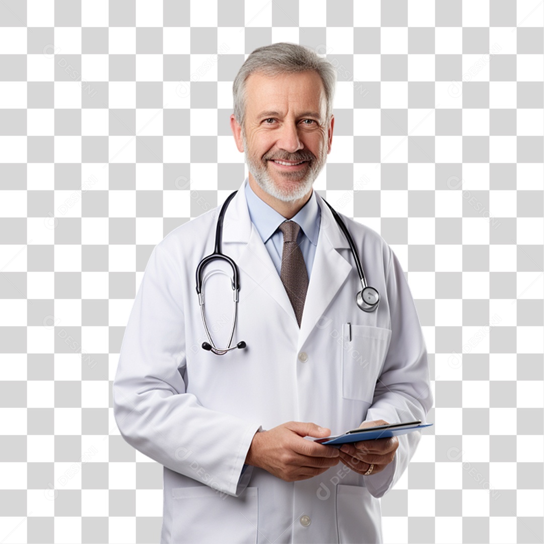 Médico Cardiologista PNG Transparente