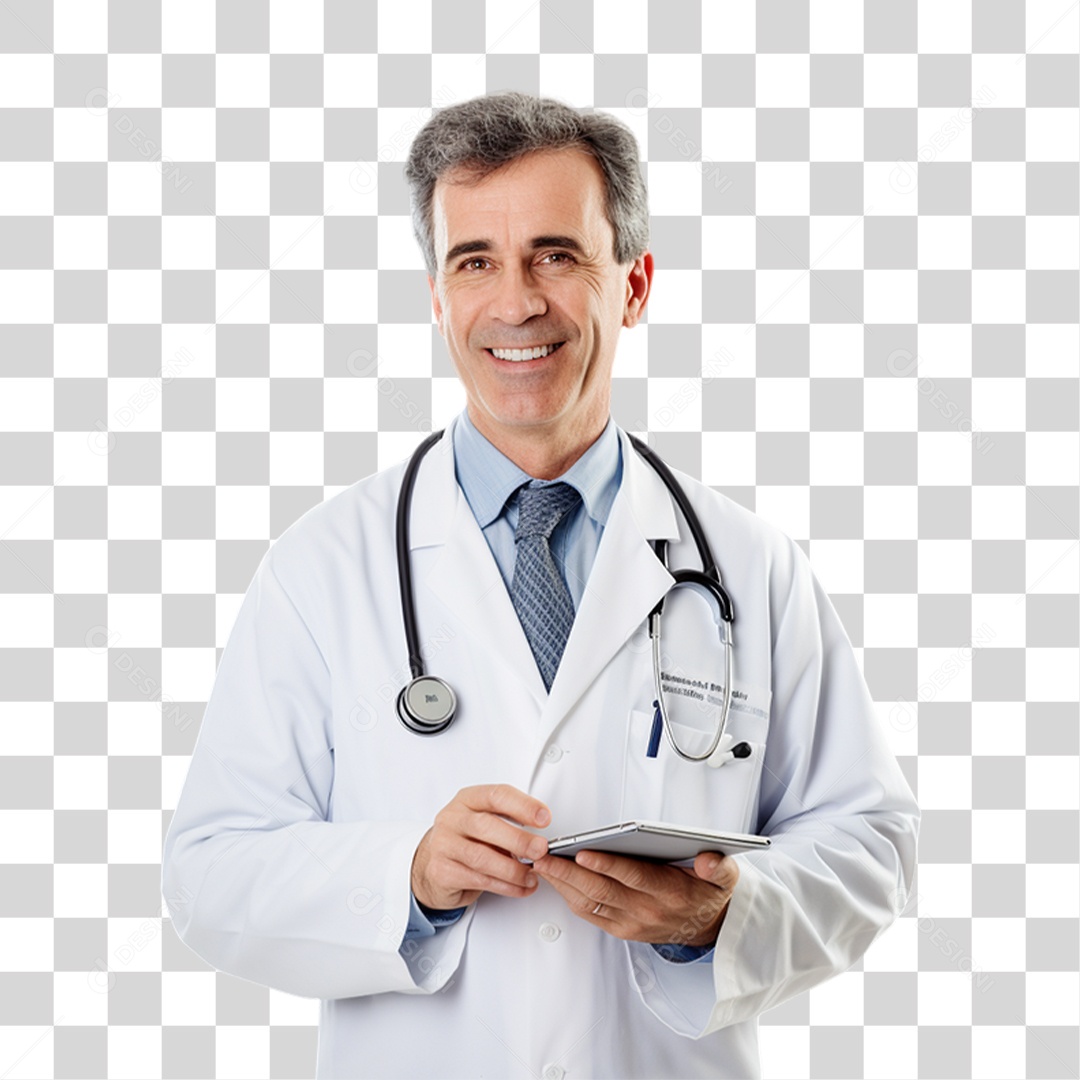 Médico Cardiologista PNG Transparente