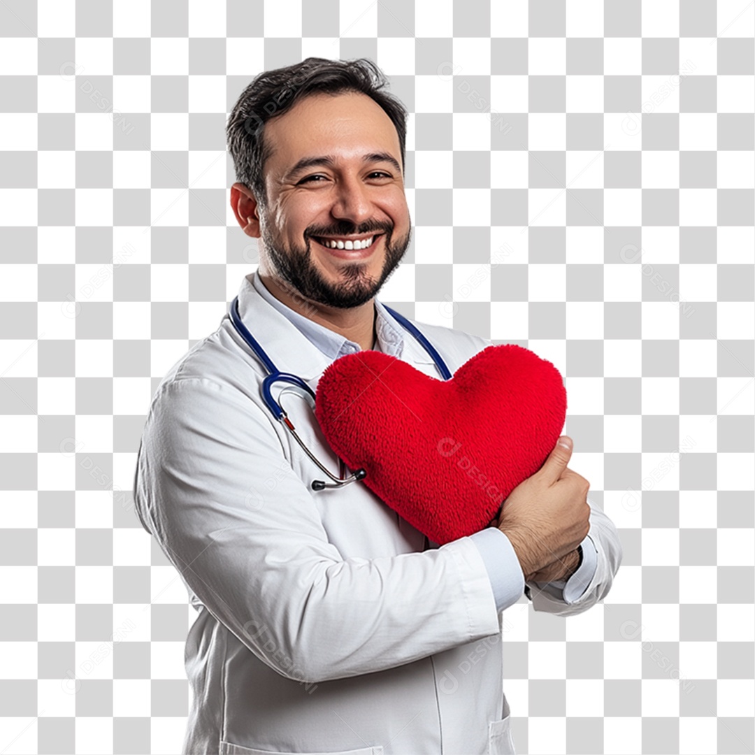 Médico Cardiologista PNG Transparente