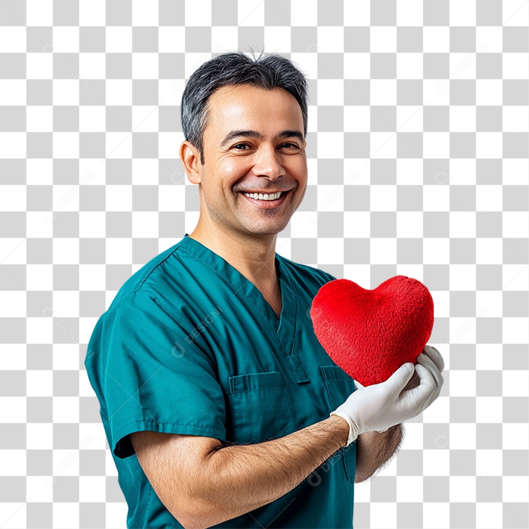 Médico Cardiologista PNG Transparente