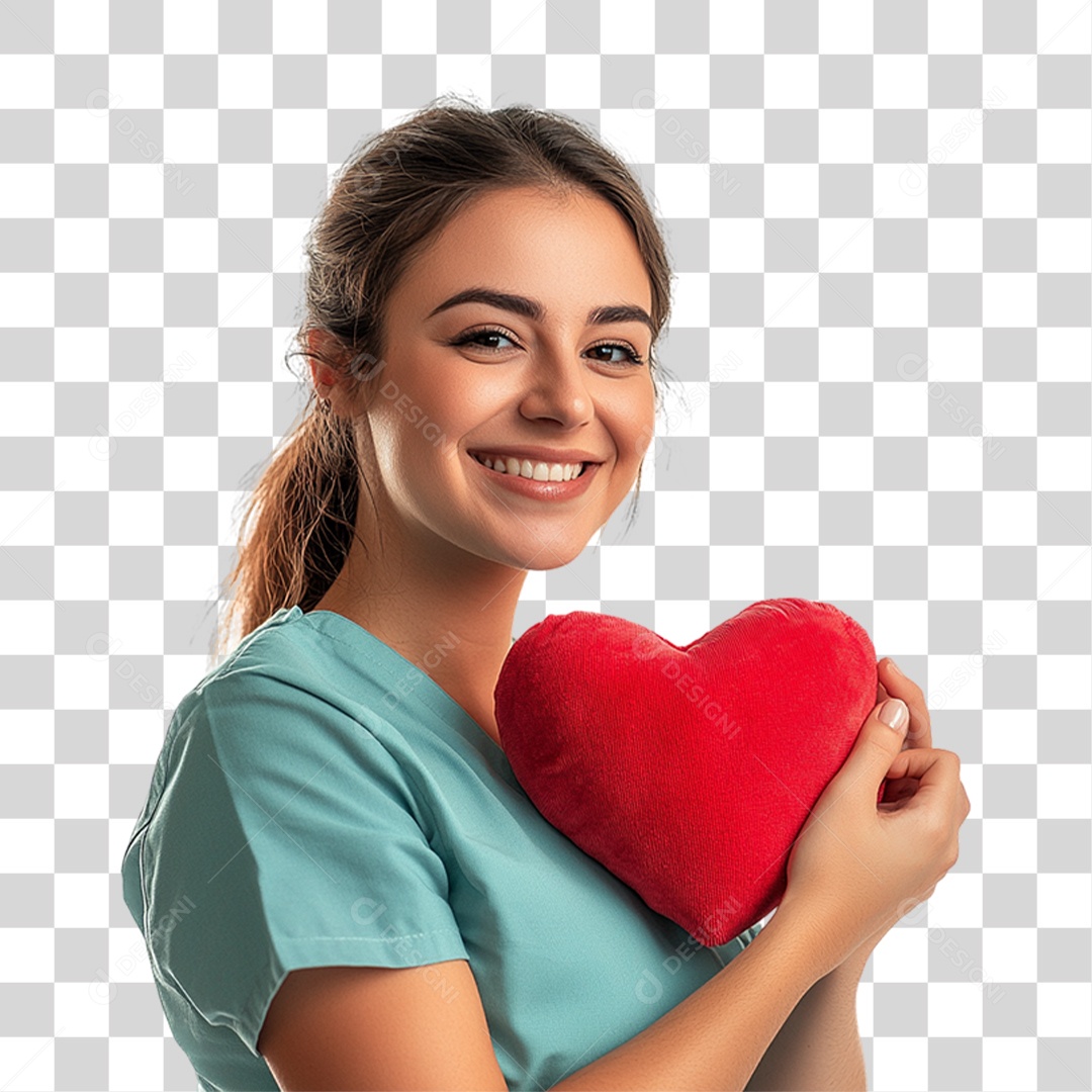 Médica Cardiologista PNG Transparente