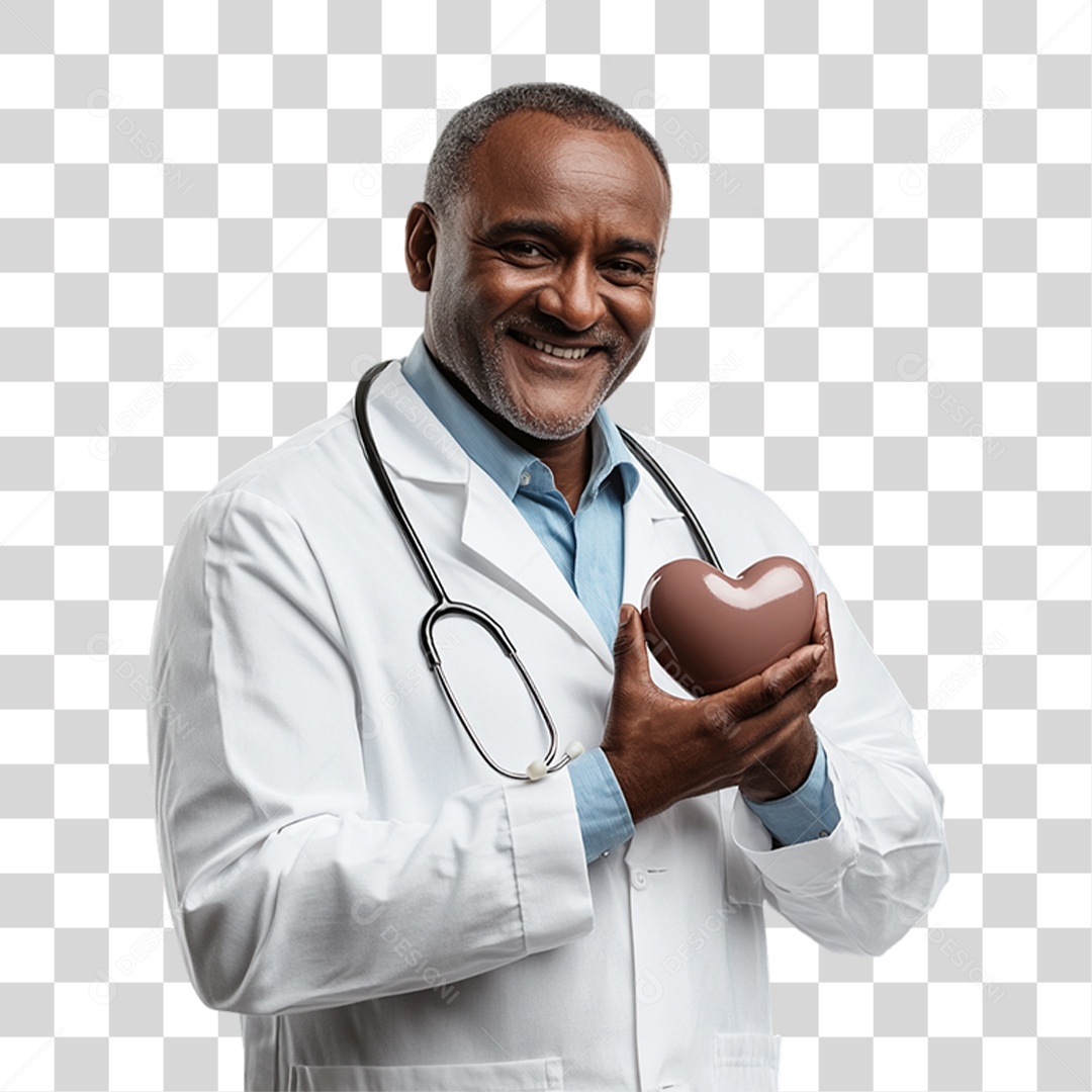 Médico Cardiologista PNG Transparente