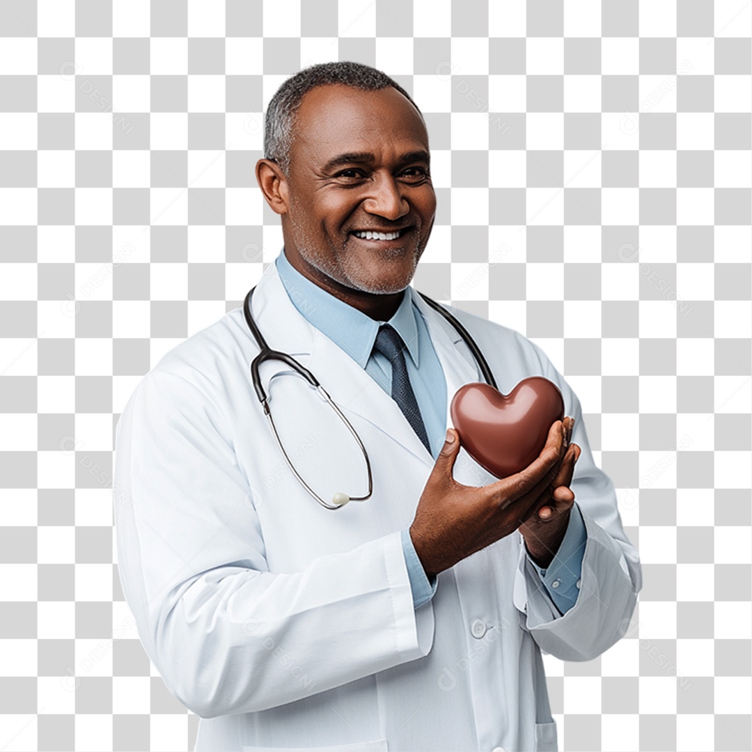 Médico Cardiologista PNG Transparente