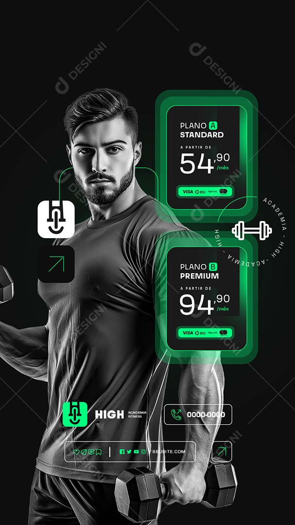 Story Academia Plan A Standard Social Media PSD Editable