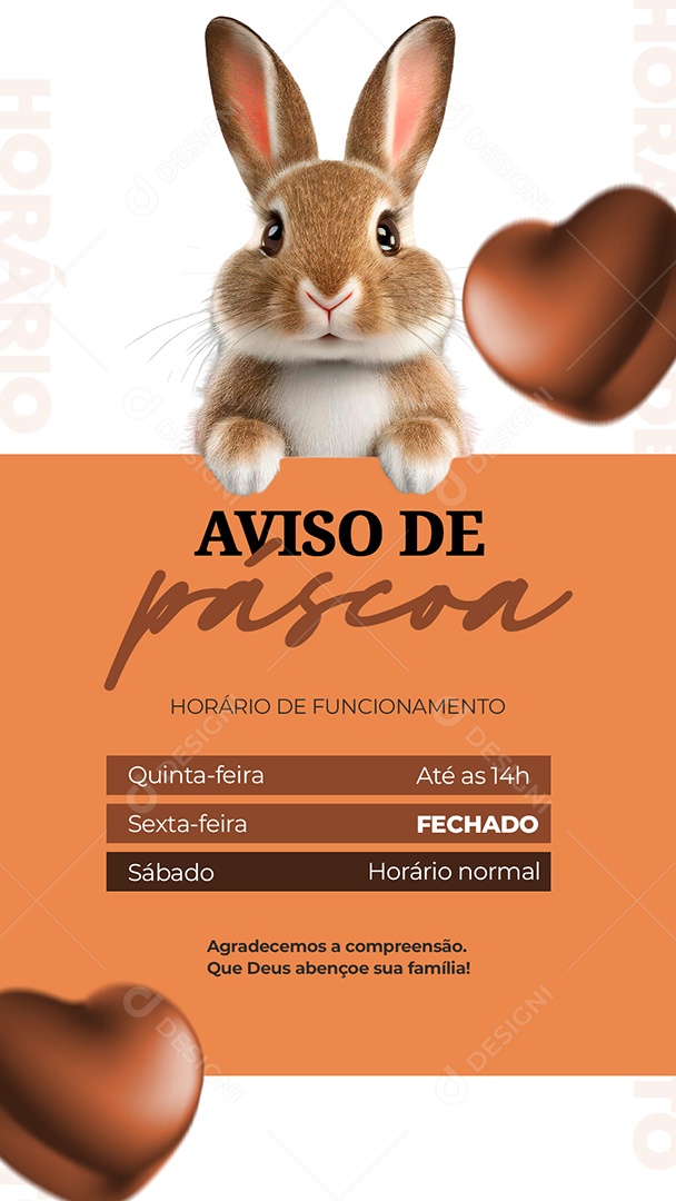 Story Aviso de Pessoa Social Media PSD Editável