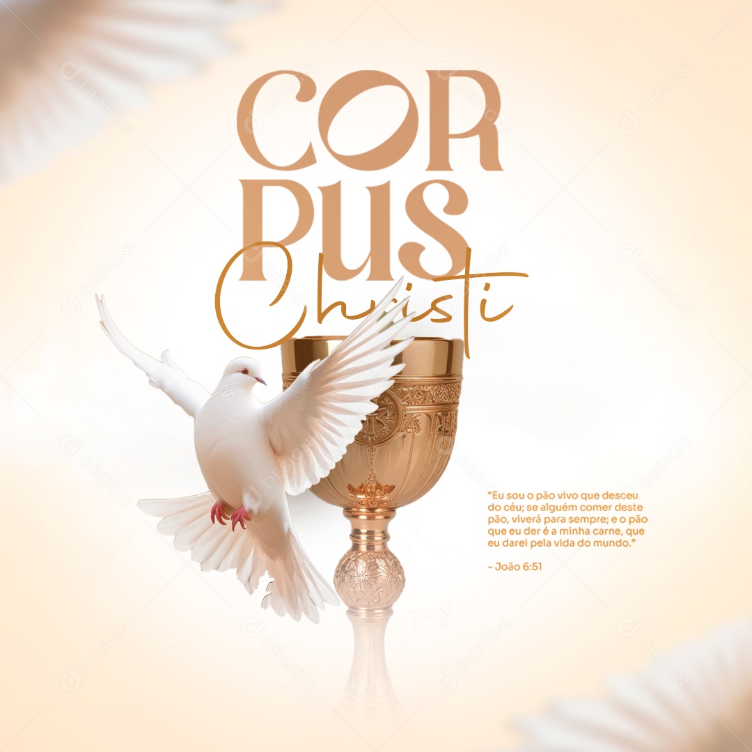 Dia de Corpus Christi 30 de Maio Social Media PSD Editável