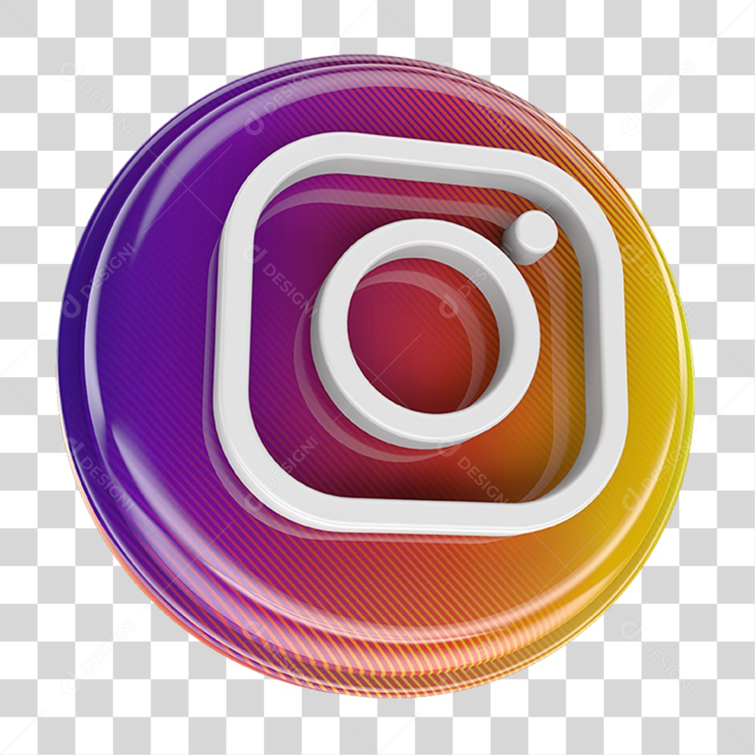 Ícone Instagram PNG Transparente