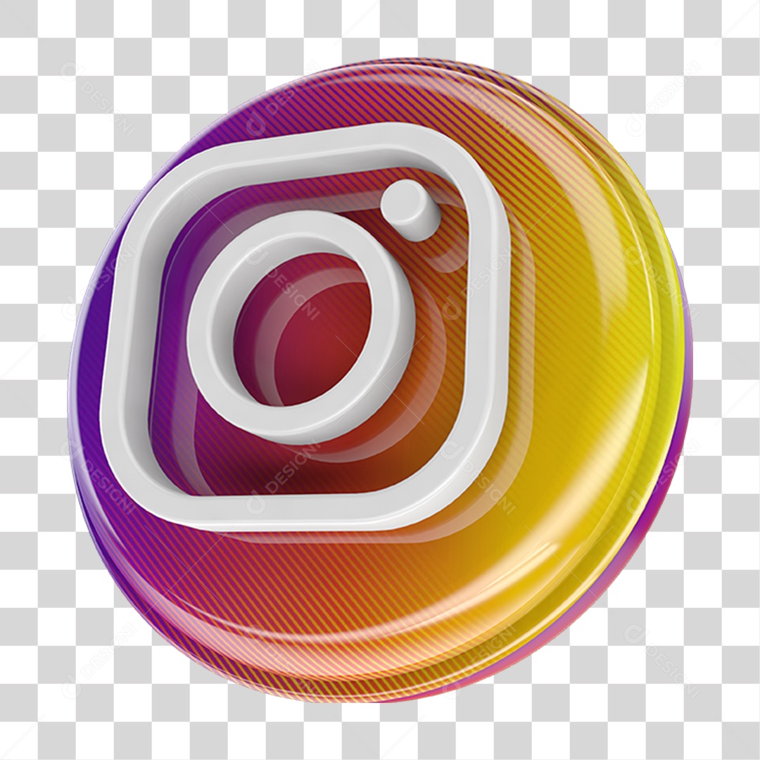 Ícone Instagram PNG Transparente