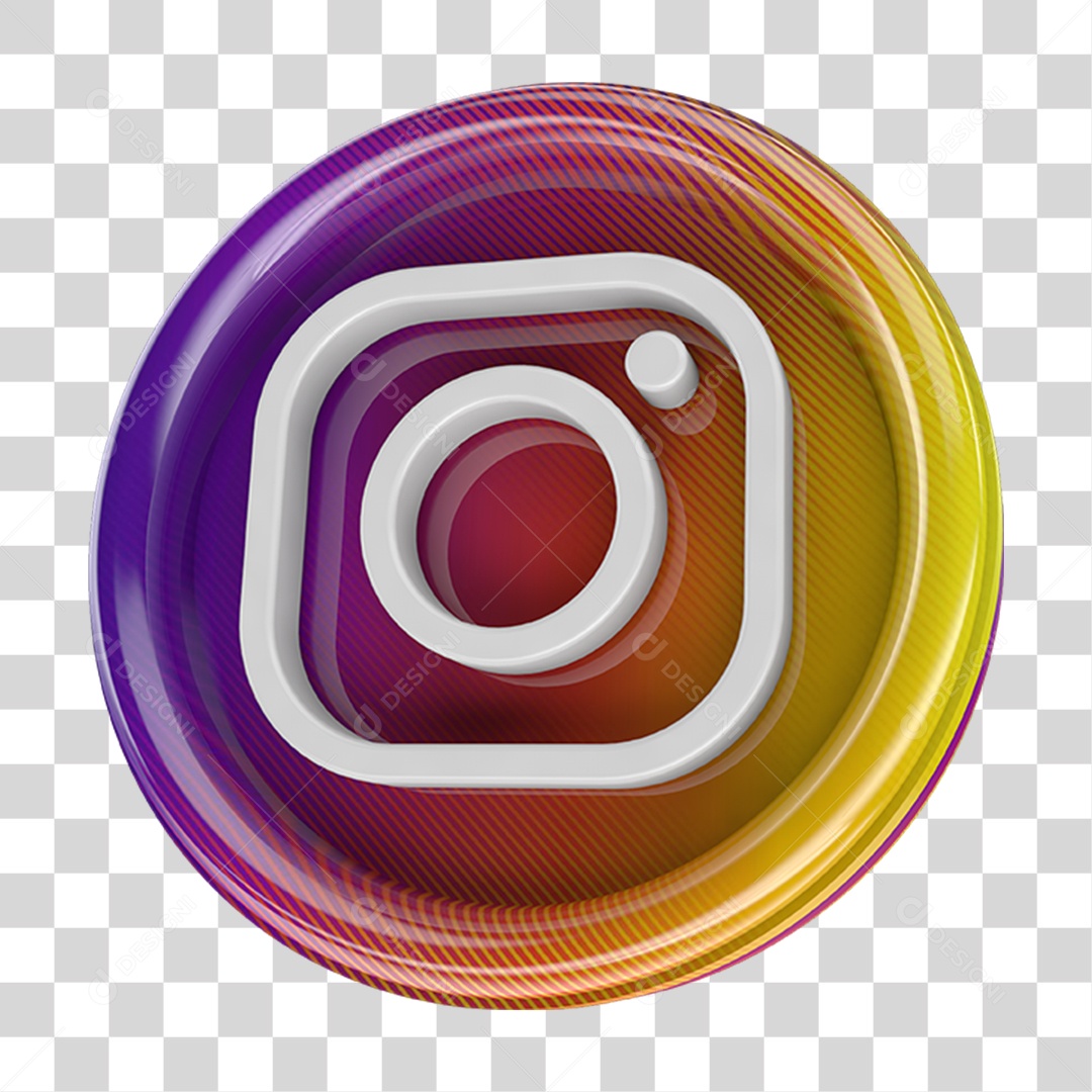 Ícone Instagram PNG Transparente