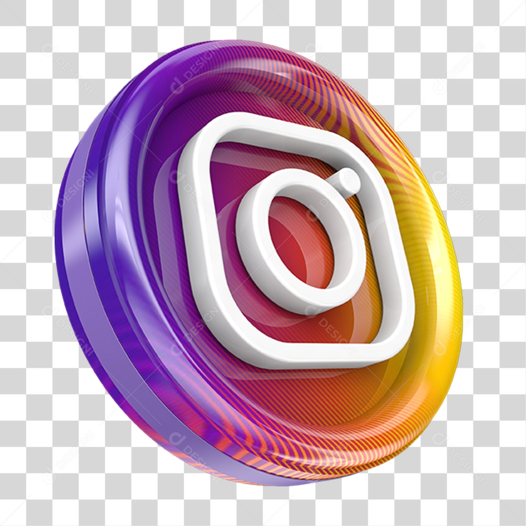 Ícone Instagram PNG Transparente