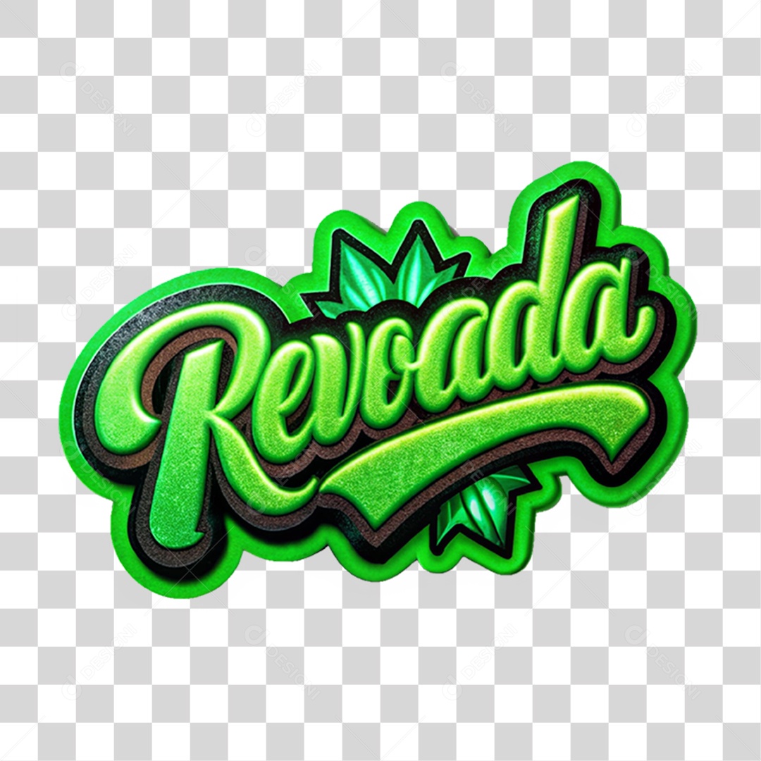 Selo 3D Revoada Led Luzes PNG Transparente