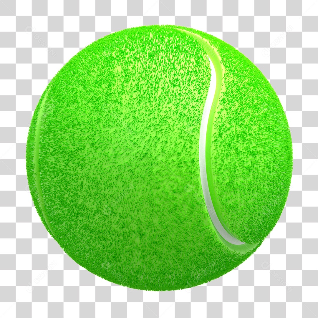 Bola de Tênis Para Composição PNG Transparente