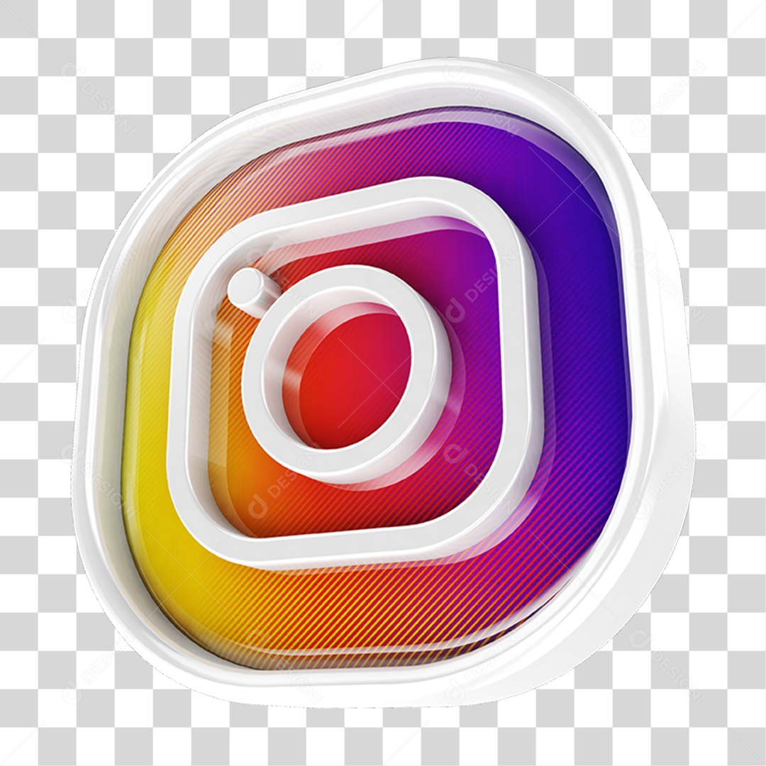 Ícone Instagram PNG Transparente