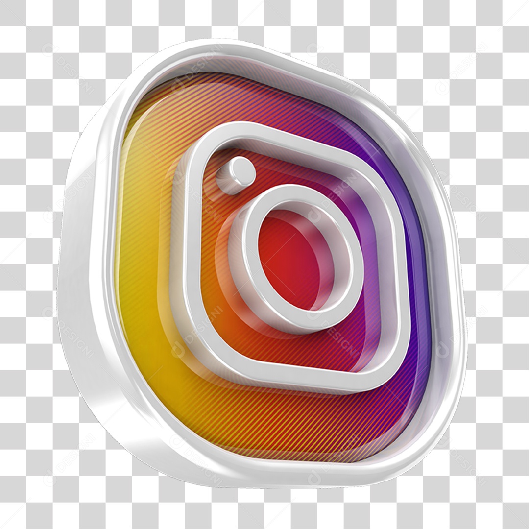 Ícone Instagram PNG Transparente