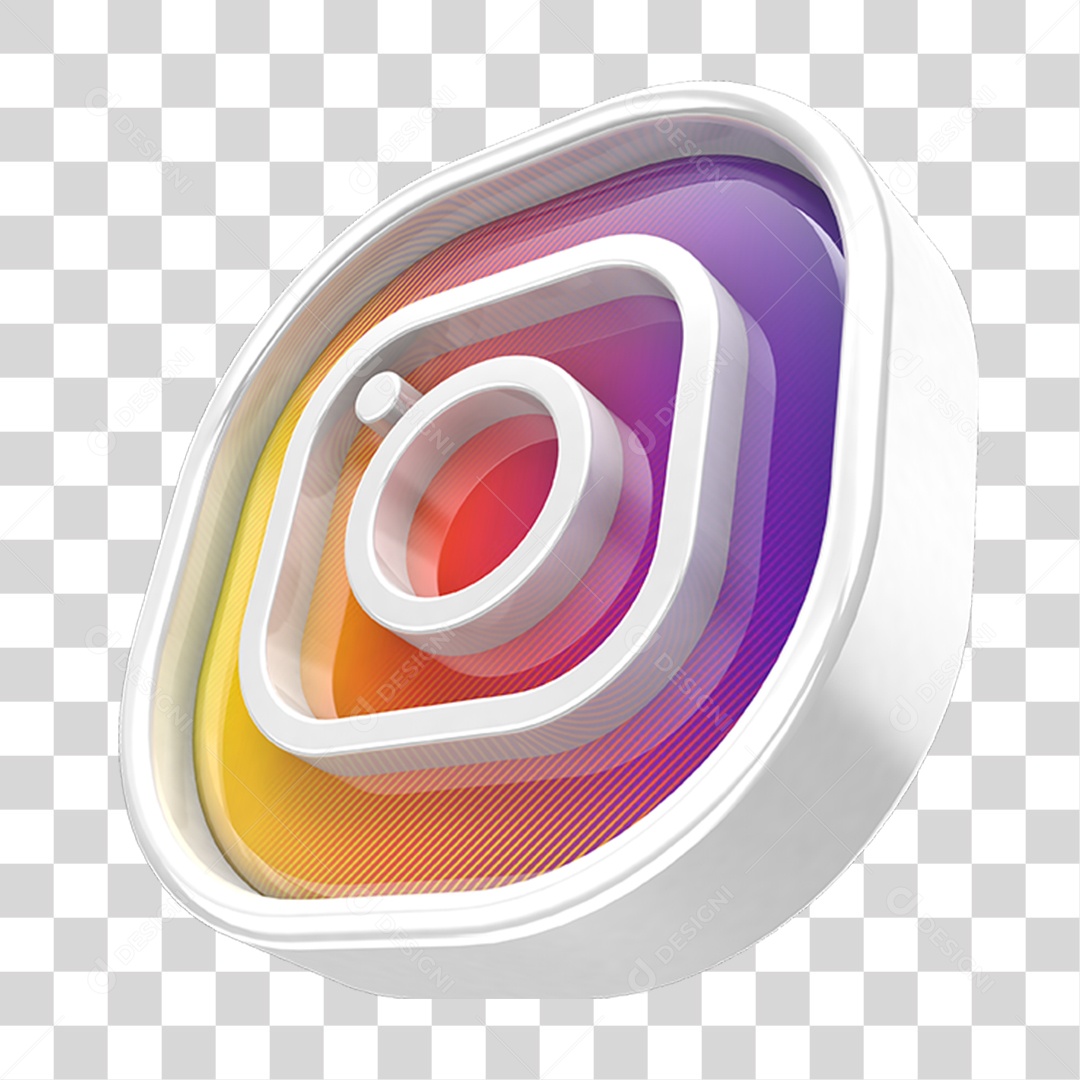 Ícone Instagram PNG Transparente