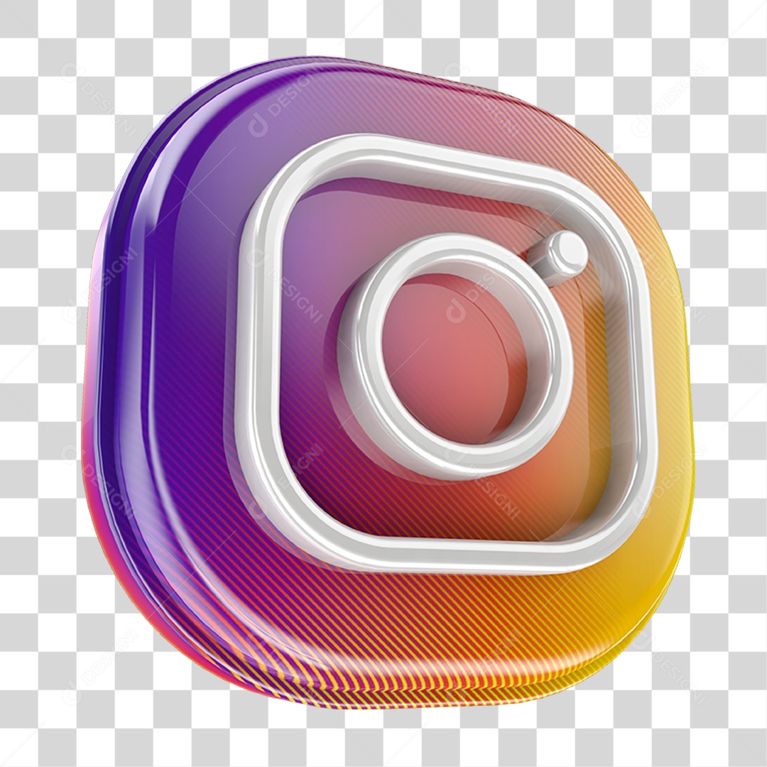 Ícone Instagram PNG Transparente