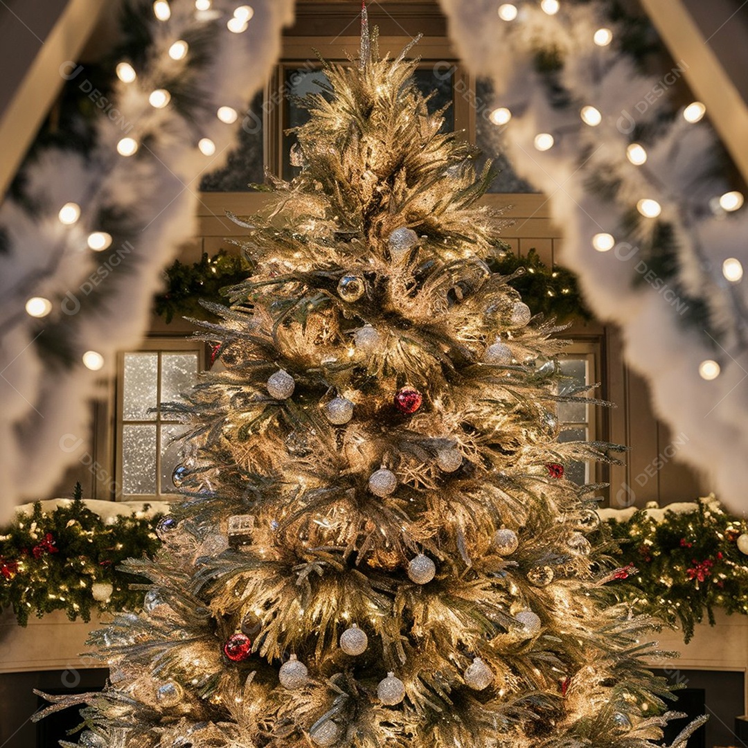 Linda decoração natalina