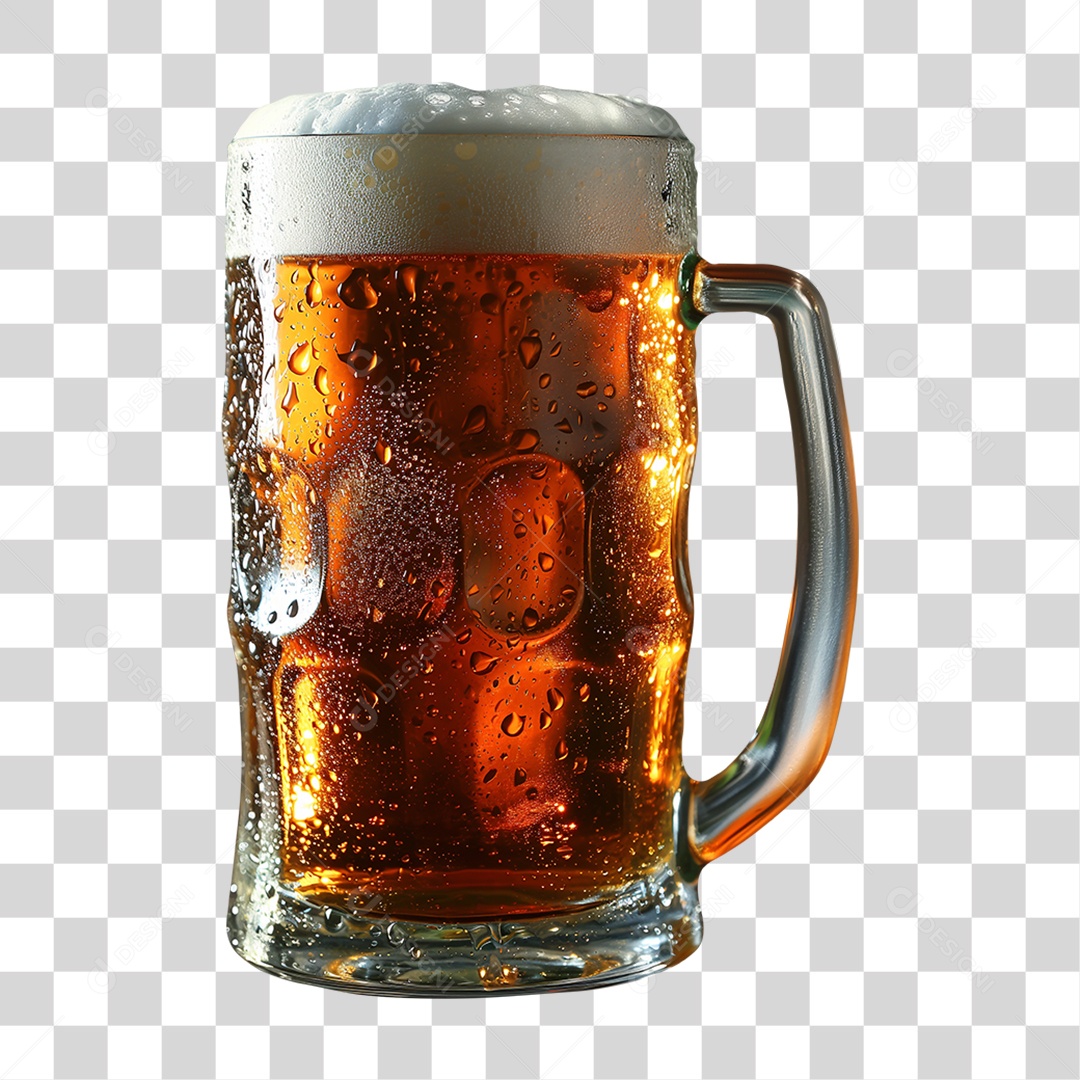 Copo de Cerveja Bebida PNG Transparente