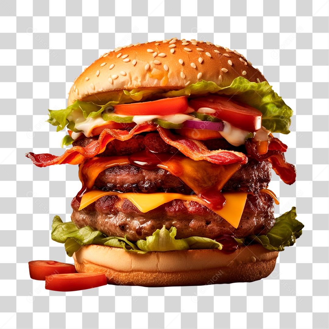 Hamburguer Lanche Sanduiche PNG Transparente