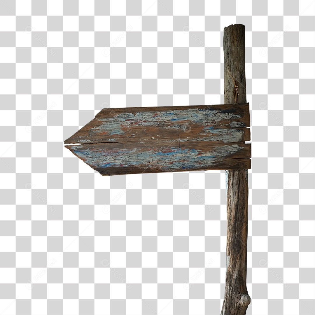 Placa de Madeira PNG Transparente