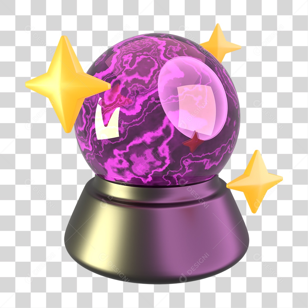 Ícone Màgico 3D Para Composição PNG Transparente